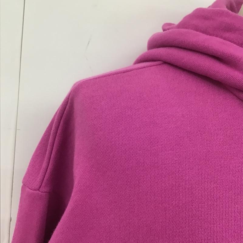 セリーヌ CELINE パーカー 長袖 2y321052h 21SS CLASSICLOGOLOOSESWEATSHIRT エディスリマン パーカー L ロゴ、文字 桃 / ピンク /  メンズ USED 古着 中古 10106204