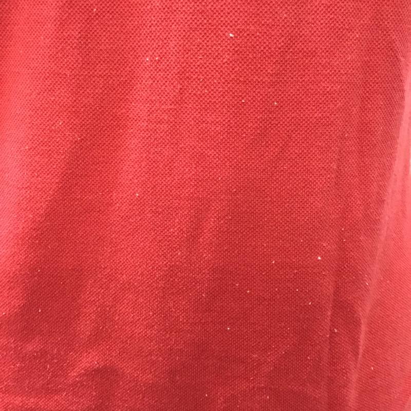 ラコステ LACOSTE ポロシャツ 半袖 ワニ ワンポイント 赤 / レッド /  メンズ USED 古着 中古 10115528