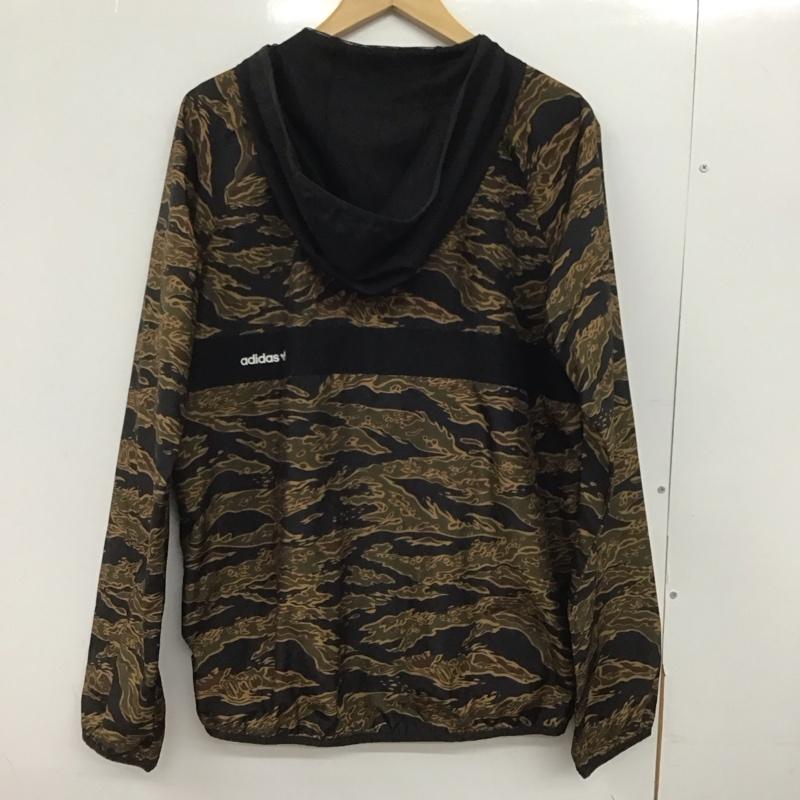 アディダス adidas ジャケット、上着 ジャンパー、ブルゾン dh3886 ウインドジャケット ナイロンジャケット L プリント マルチカラー / マルチカラー /  メンズ USED 古着 中古 10146742