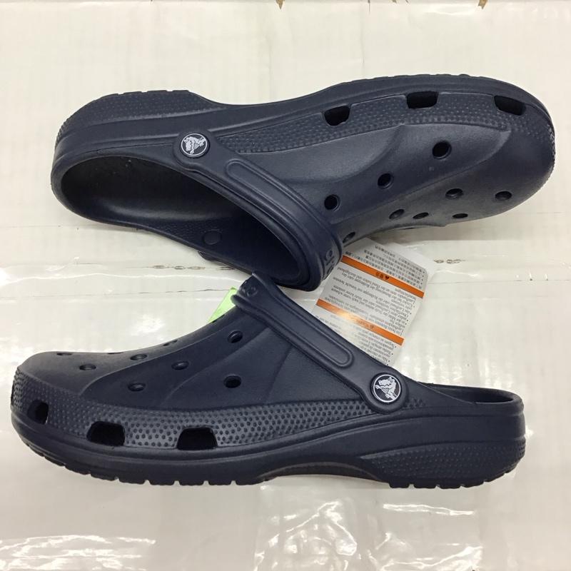 クロックス crocs シューズ シューズ 15907-410 レイレンクロッグ crocs ralen clog 28cm 28.0cm 無地 紺 / ネイビー /  メンズ USED 古着 中古 10120434