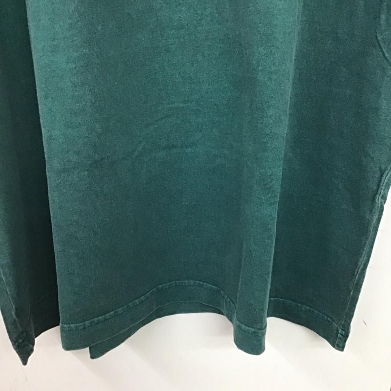 カーハート Carhartt Tシャツ 半袖 半袖カットソー プリントTシャツ クルーネックカットソー XL ロゴ、文字 緑 / グリーン /  メンズ USED 古着 中古 10143243
