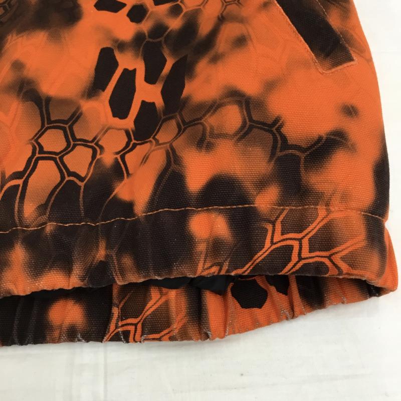 ステューシー STUSSY ジャケット、上着 ジャンパー、ブルゾン Work Jacket Kryptek Camo M ロゴ、文字 橙 / オレンジ / X 黒 / ブラック /  メンズ USED 古着 中古 10137896