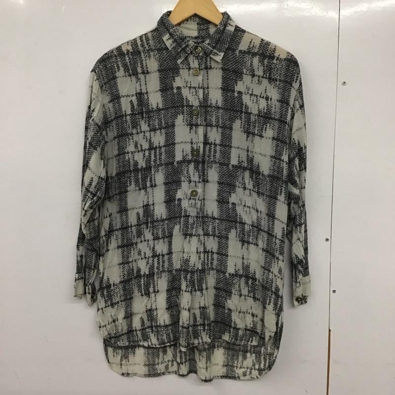 アルマーニジーンズ ARMANI JEANS シャツ、ブラウス 長袖 長袖シャツ 総柄シャツ カラーシャツ XS プリント マルチカラー / マルチカラー /  メンズ USED 古着 中古 10133121