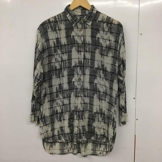 アルマーニジーンズ ARMANI JEANS シャツ、ブラウス 長袖 長袖シャツ 総柄シャツ カラーシャツ XS プリント マルチカラー / マルチカラー /  メンズ USED 古着 中古 10133121