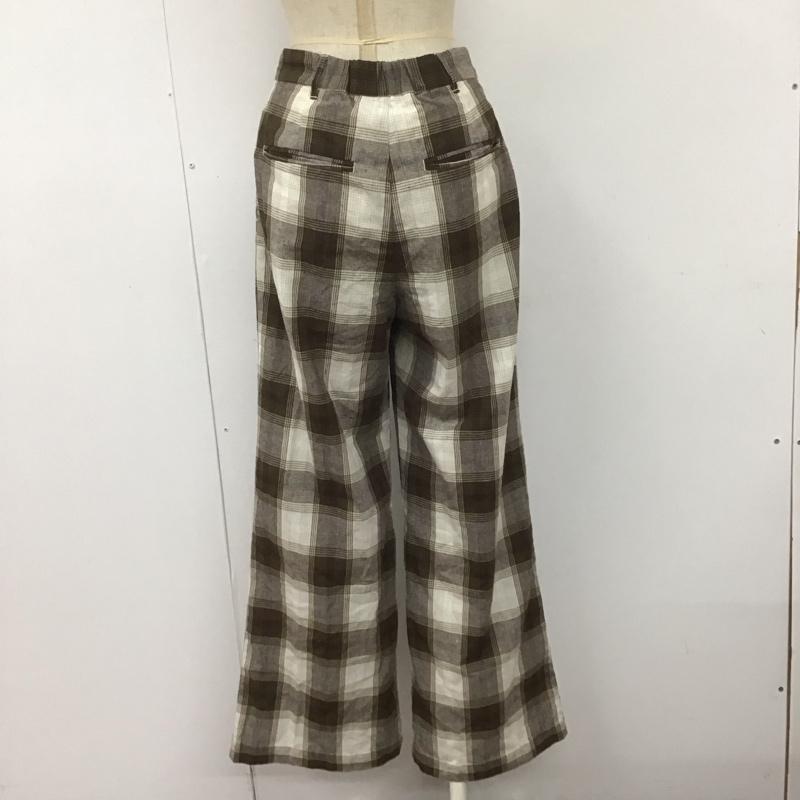 アングリッド Ungrid パンツ スラックス 111910710001 チェックワイドパンツ FREE チェック マルチカラー / マルチカラー /  レディース USED 古着 中古 10108540