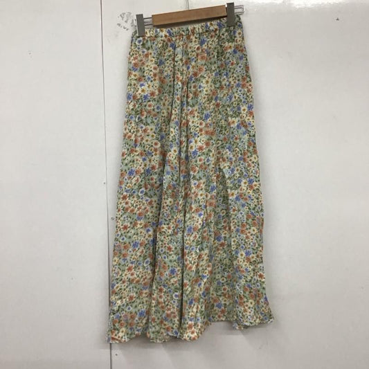 ザラ ZARA スカート ロングスカート ロングスカート フレアスカート カジュアルスカート XS プリント マルチカラー / マルチカラー /  レディース USED 古着 中古 10128970