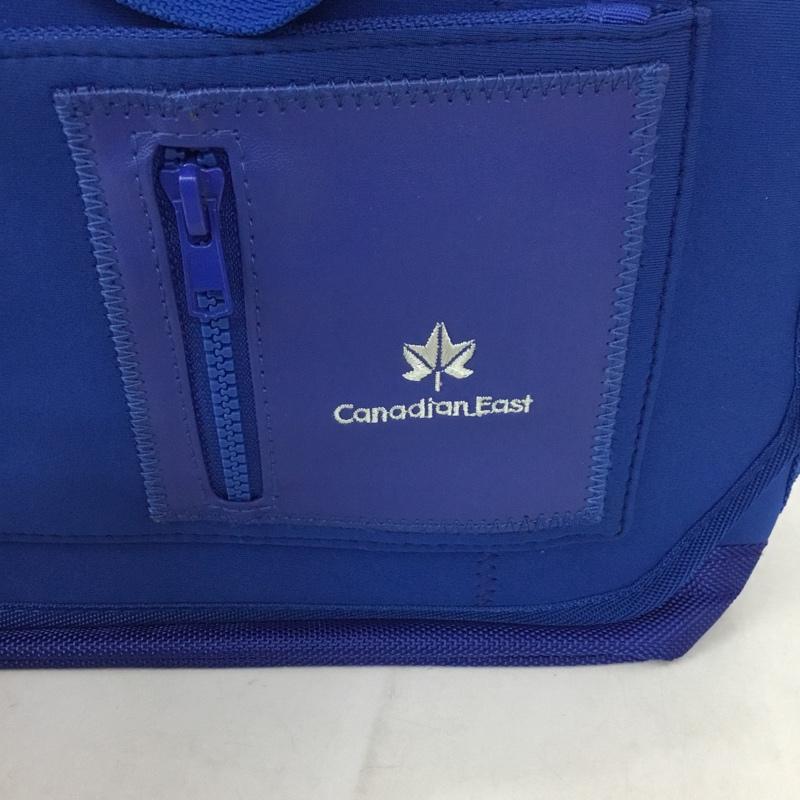 カナディアンイースト Canadian East ショルダーバッグ ショルダーバッグ CEB1011 カメラバッグ タグ付き ロゴ、文字 青 / ブルー /  メンズ USED 古着 中古 10131784