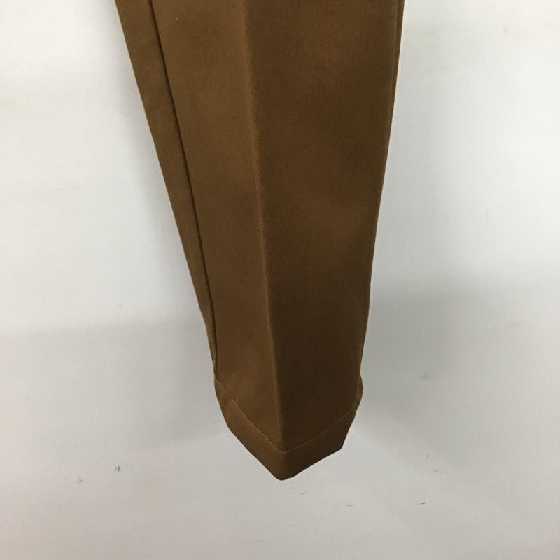 ディッキーズ Dickies パンツ ワークパンツ、ペインターパンツ 144m40wd03 TCツイル デニムテーパード ワイドパンツ 30インチ 無地 茶 / ブラウン /  メンズ USED 古着 中古 10141405