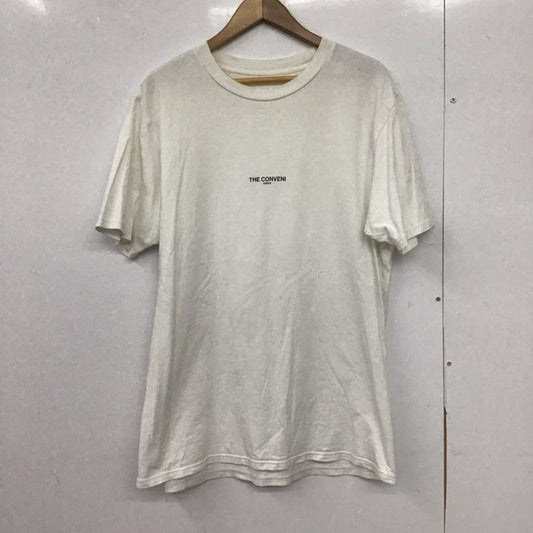 ザコンビニ THE CONVENI Tシャツ 半袖 XL ロゴ、文字 白 / ホワイト /  メンズ USED 古着 中古 10148084