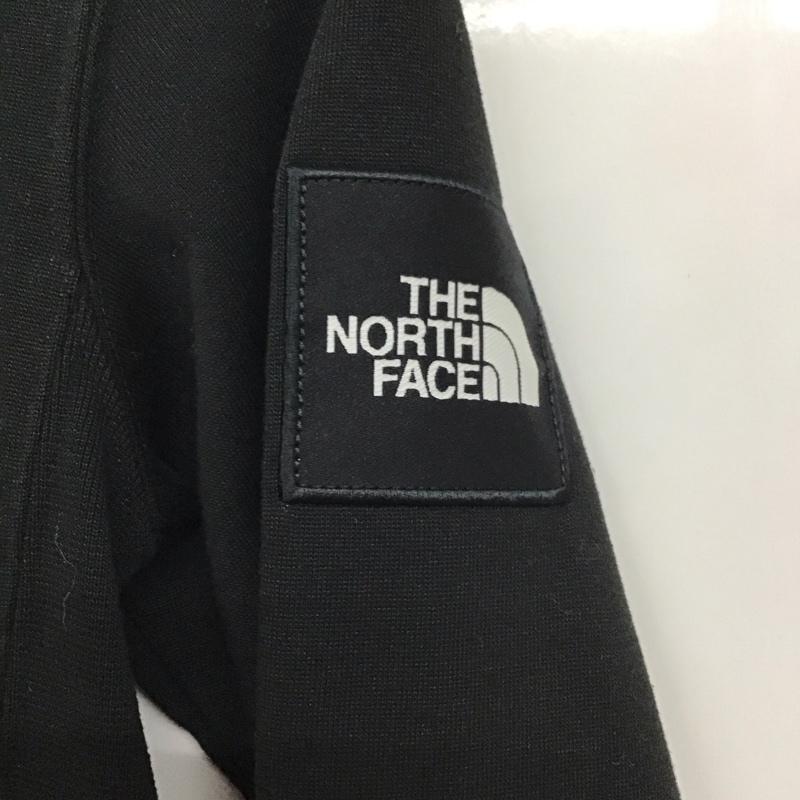 ザノースフェイス THE NORTH FACE Tシャツ 長袖 NTJ12117 Victoria L-Breath スクエアロゴクルー Square Logo Crew 130cm ロゴ、文字 X プリント 黒 / ブラック /  ボーイズ USED 古着 中古 10131141