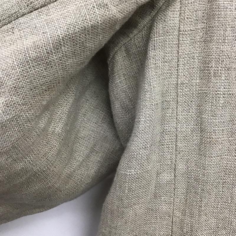 スローブイエナ SLOBE IENA ジャケット、上着 ジャケット、ブレザー EX45 リネン ダブルジャケット 無地 ベージュ / ベージュ /  レディース USED 古着 中古 10142144