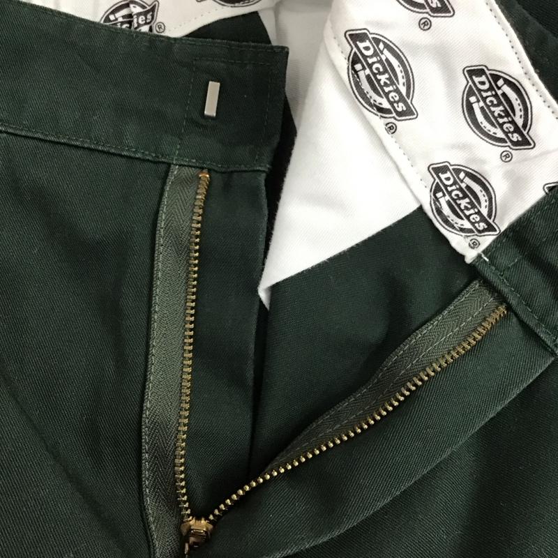 ディッキーズ Dickies スカート ロングスカート ロングスカート フレアスカート デニムスカート M 無地 緑 / グリーン /  レディース USED 古着 中古 10125344