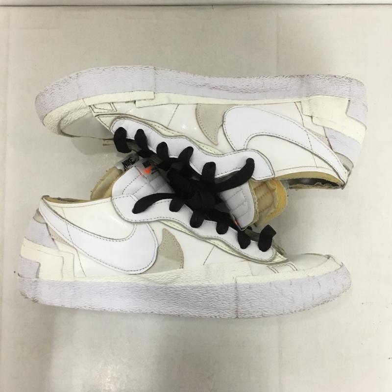 ナイキ NIKE スニーカー スニーカー DM6443-100 BLAZER LOW SACAI 28.5cm 28.5cm ロゴ、文字 白 / ホワイト /  メンズ USED 古着 中古 10141552