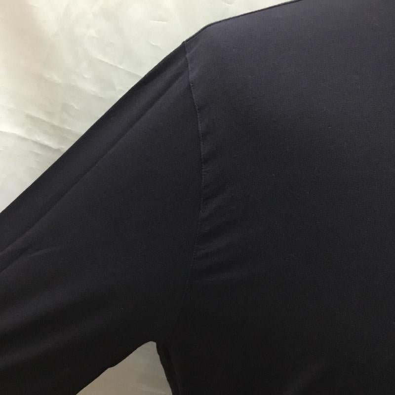 アッカノーヴェチンクエトレ H953 カットソー 長袖 長袖カットソー クルーネックカットソー ロングスリーブカットソー プリントTシャツ 無地 紺 / ネイビー /  メンズ USED 古着 中古 10116129