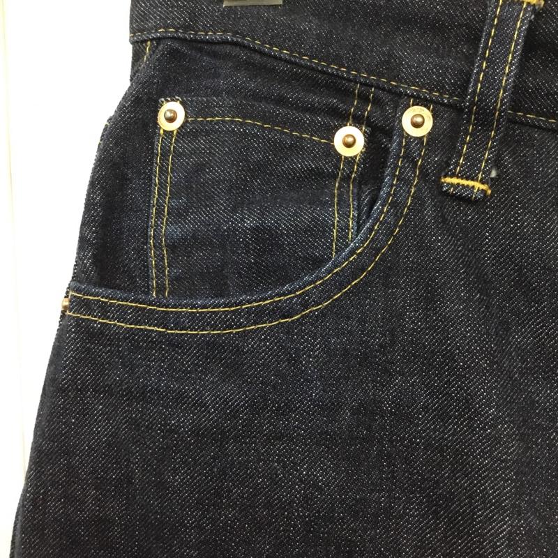 アナトミカ ANATOMICA パンツ デニム、ジーンズ 531-522-03 マリリン2テーパードデニムパンツ カジュアルパンツ 28インチ 無地 インディゴ / インディゴ /  メンズ USED 古着 中古 10110011