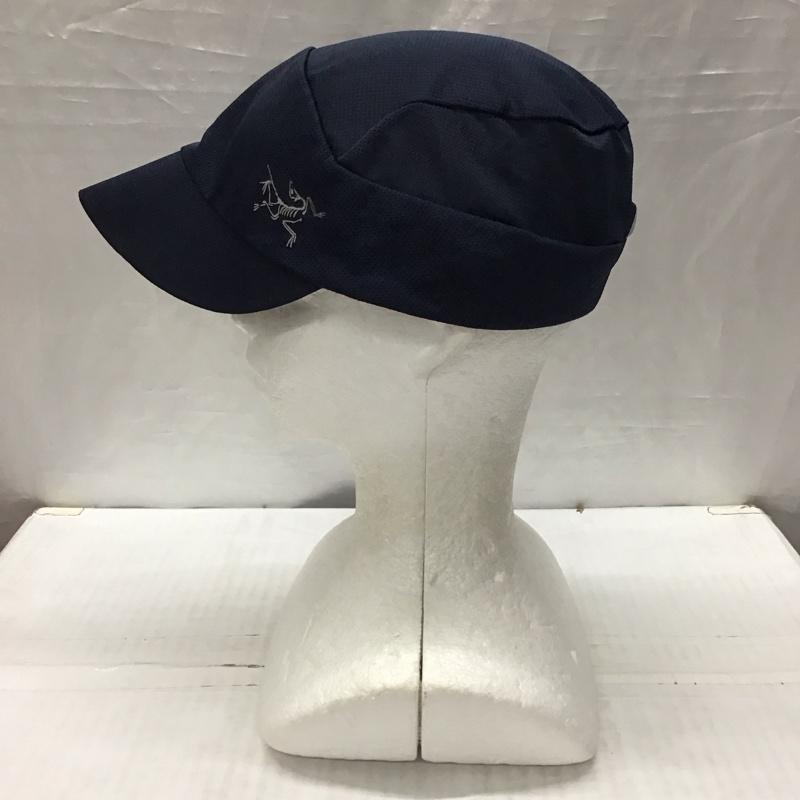 アークテリクス ARC TERYX 帽子 キャップ メッシュキャップ poco cap アウトドア ワンポイント 紺 / ネイビー /  メンズ USED 古着 中古 10120897