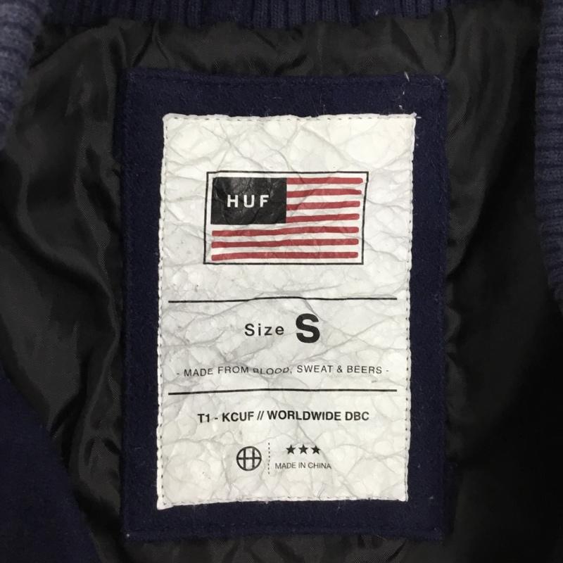 ハフ HUF ジャケット、上着 ジャケット、ブレザー S 無地 紺 / ネイビー /  メンズ USED 古着 中古 10108837