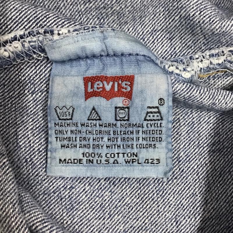 リーバイストラウスアンドコー Levi Strauss & co. パンツ デニム、ジーンズ デニムパンツ ストレートパンツ ワイドパンツ カジュアルパンツ 98年製 USA製 34 無地 インディゴ / インディゴ /  メンズ USED 古着 中古 10117441