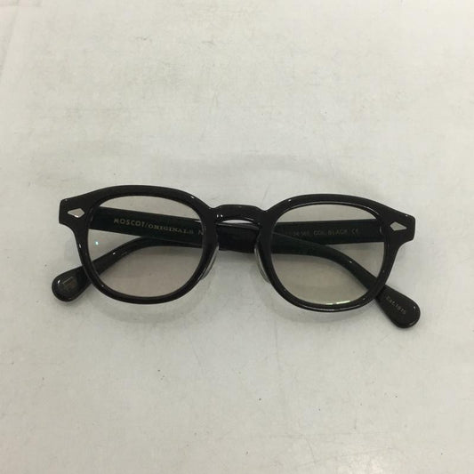 モスコット MOSCOT めがね・サングラス めがね LEMTOSH ワンポイント 黒 / ブラック /  メンズ USED 古着 中古 10137935