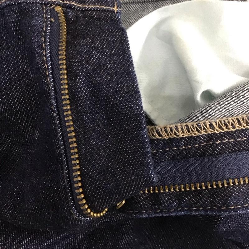 ローリーズファーム LOWRYS FARM パンツ デニム、ジーンズ lf517053ad デニムパンツ ワイドパンツ フレアパンツ M 無地 インディゴ / インディゴ /  レディース USED 古着 中古 10109241