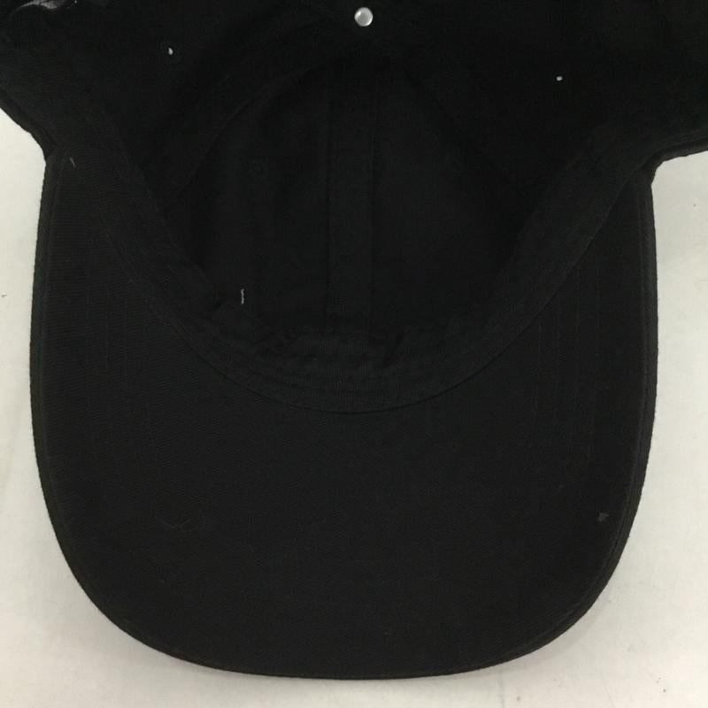 トミーヒルフィガー TOMMY HILFIGER 帽子 キャップ コットン ロゴ、文字 黒 / ブラック /  メンズ USED 古着 中古 10130215