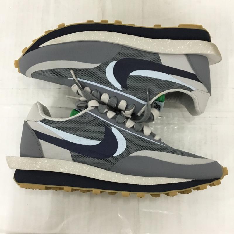 ナイキ NIKE スニーカー スニーカー DH3114 001 LD WAFFLE SACAI CLOT 26.5cm 箱有 26.5cm ロゴ、文字 灰 / グレー / X ダークグレー / ダークグレー / X 紺 / ネイビー /  メンズ USED 古着 中古 10109896