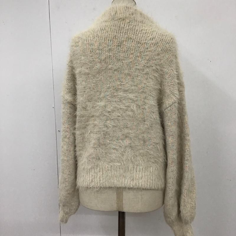 マウジー MOUSSY ニット、セーター 長袖 010bsa70-1340 長袖ニット セーター シャギーニット FREE 総柄 マルチカラー / マルチカラー /  レディース USED 古着 中古 10114523