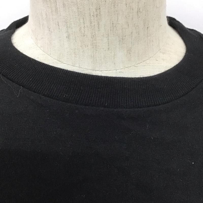 レッドキャップ RED KAP Tシャツ 半袖 半袖カットソー プリントTシャツ クルーネックカットソー L プリント 黒 / ブラック /  メンズ USED 古着 中古 10107505