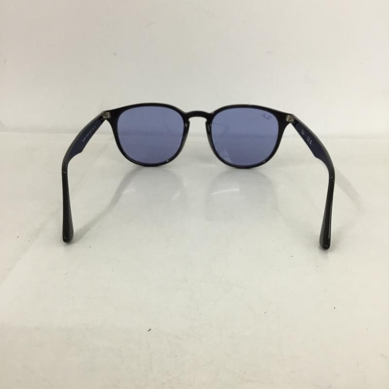レイバン Ray-Ban めがね・サングラス サングラス RB4259F カラーレンズ ブルーレンズ ロゴ、文字 黒 / ブラック /  メンズ USED 古着 中古 10148884