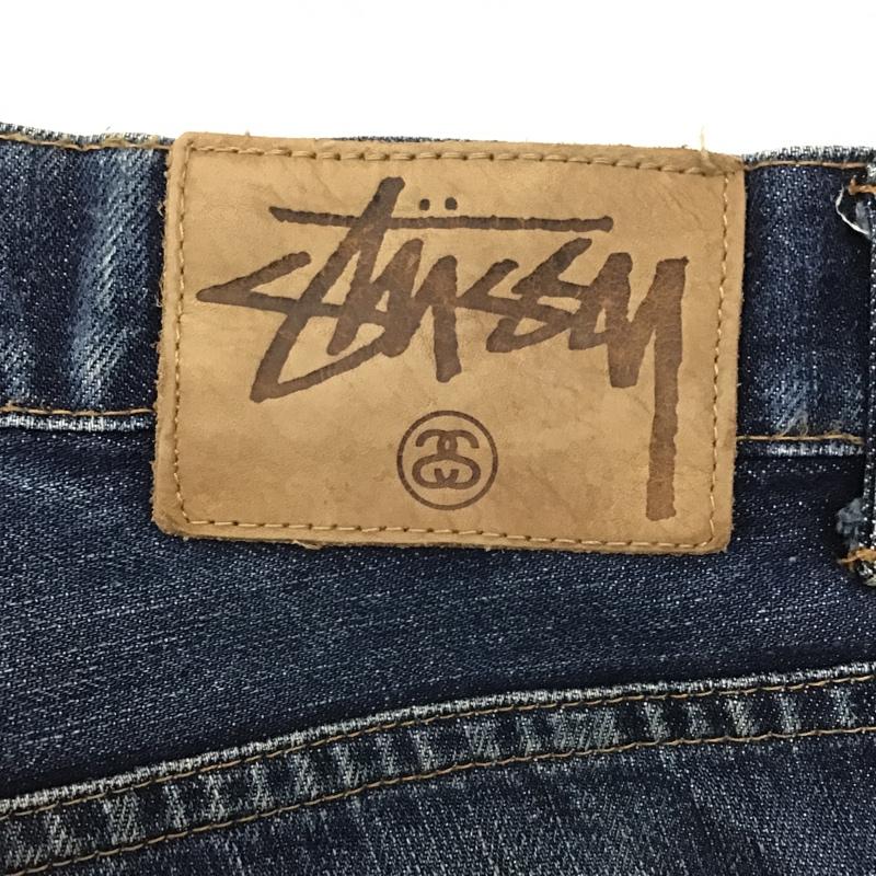 ステューシー STUSSY パンツ デニム、ジーンズ 00s アメリカ製 32インチ 無地 インディゴ / インディゴ /  メンズ USED 古着 中古 10105642
