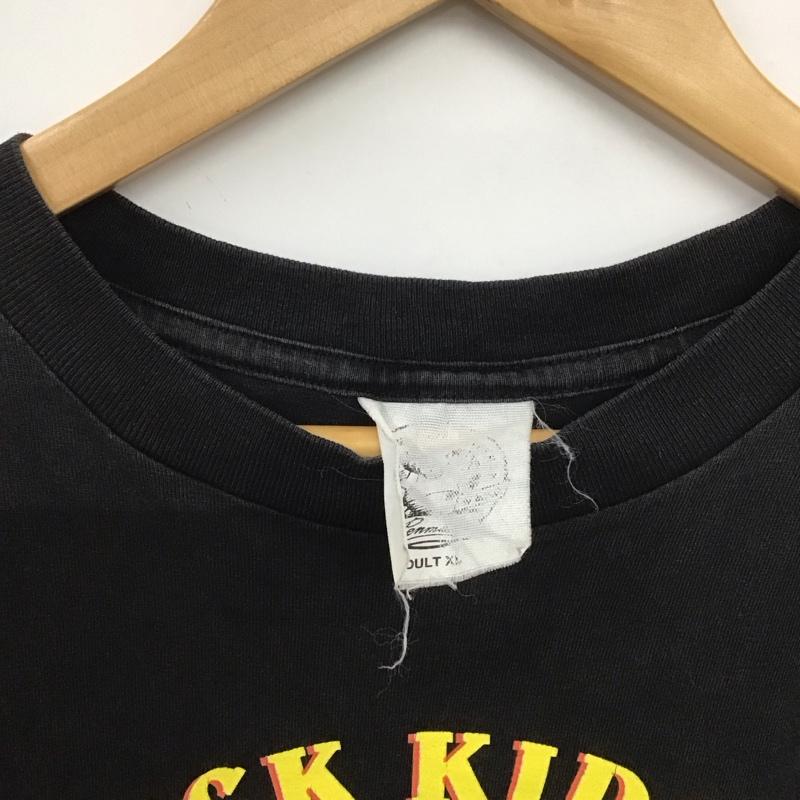 古着 USED Tシャツ 半袖 半袖カットソー プリントTシャツ クルーネックカットソー 古着 XL プリント ダークグレー / ダークグレー /  メンズ USED 古着 中古 10148812