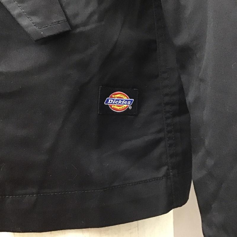 ディッキーズ Dickies ジャケット、上着 ジャケット、ブレザー ジップアップジャケット ジャンパー ジャケット カジュアルジャケット アウター XL 無地 黒 / ブラック /  メンズ USED 古着 中古 10113247