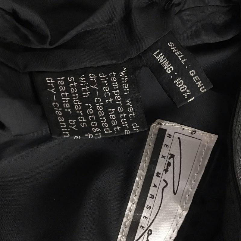 古着 USED サロペット・オーバーオール サロペット、オーバーオール Vetter レザー 40 無地 黒 / ブラック /  メンズ USED 古着 中古 10147171
