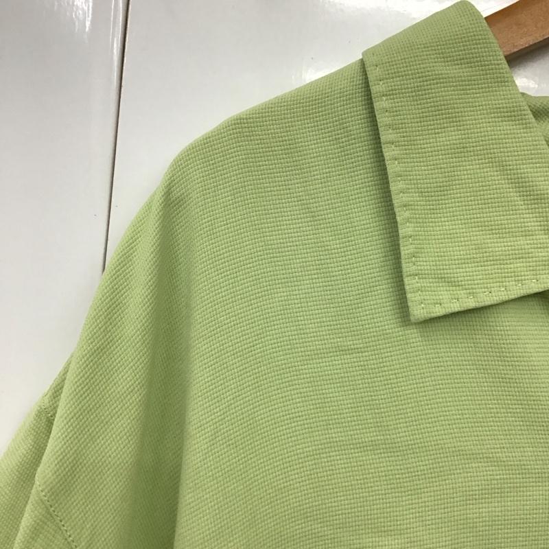 トミーバハマ Tommy Bahama シャツ、ブラウス 半袖 半袖シャツ 無地シャツ ポケットシャツ アロハシャツ XL 無地 緑 / グリーン /  メンズ USED 古着 中古 10130143