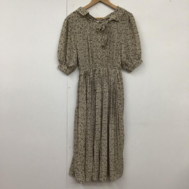 オリーブデオリーブ OLIVE des OLIVE ワンピース ロングスカート 1671300803 開襟 オープンカラー 半袖 FREE 花柄 マルチカラー / マルチカラー /  レディース USED 古着 中古 10119237