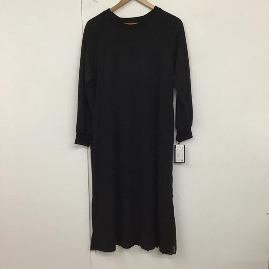 スコットクラブ SCOTCLUB ワンピース ロングスカート 無地 黒 / ブラック /  レディース USED 古着 中古 10128920