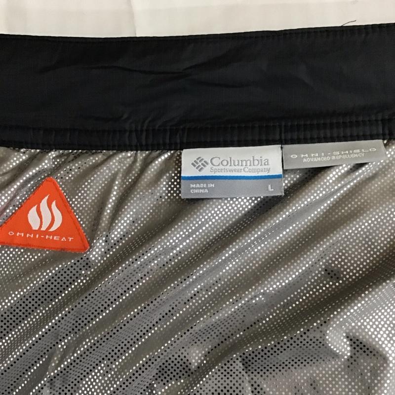 コロンビア Columbia スカート ミニスカート ミニスカート カジュアルスカート 巻きスカート L 無地 黒 / ブラック /  レディース USED 古着 中古 10113063