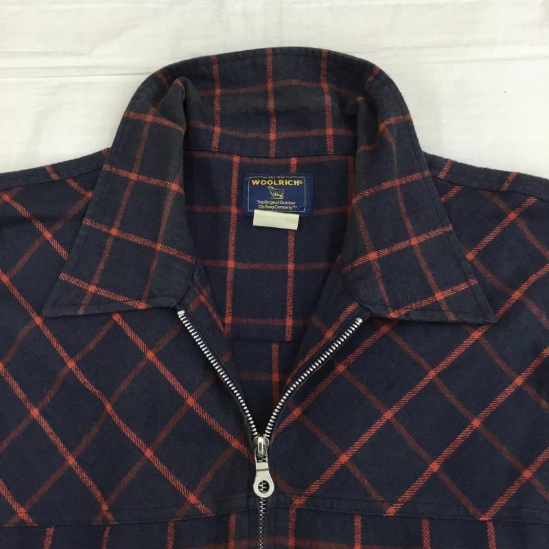 ウールリッチ WOOLRICH ジャケット、上着 ジャケット、ブレザー L チェック 赤 / レッド / X 紺 / ネイビー /  メンズ USED 古着 中古 10137898