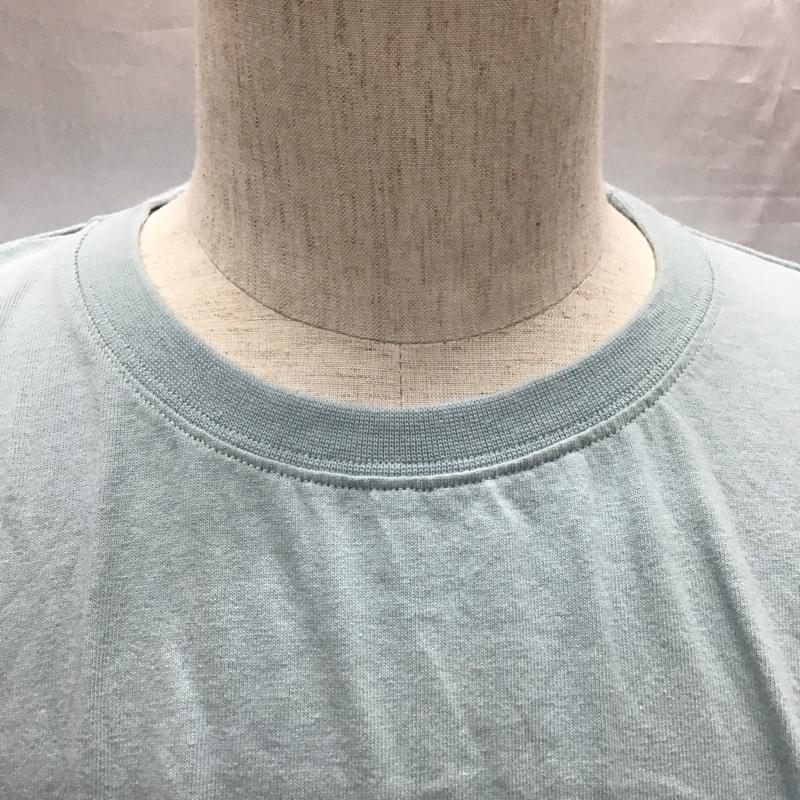 カンゴール KANGOL Tシャツ 半袖 KPMC-10190 グラフィックプリント L ロゴ、文字 青 / ブルー / X 白 / ホワイト /  メンズ USED 古着 中古 10117042