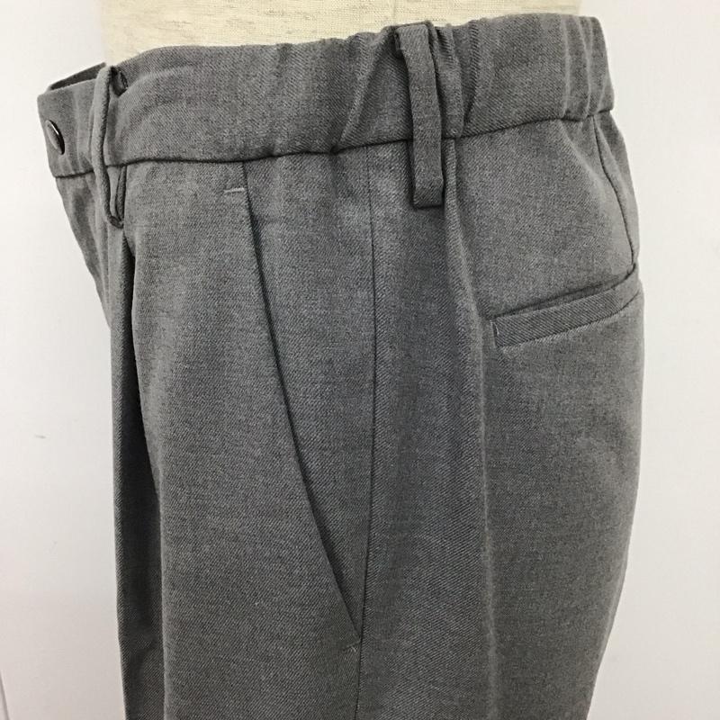 ブラックレーベルクレストブリッジ BLACK LABEL CRESTBRIDGE パンツ スラックス スラックス スリムパンツ カジュアルパンツ ストレートパンツ 無地 灰 / グレー /  メンズ USED 古着 中古 10111737