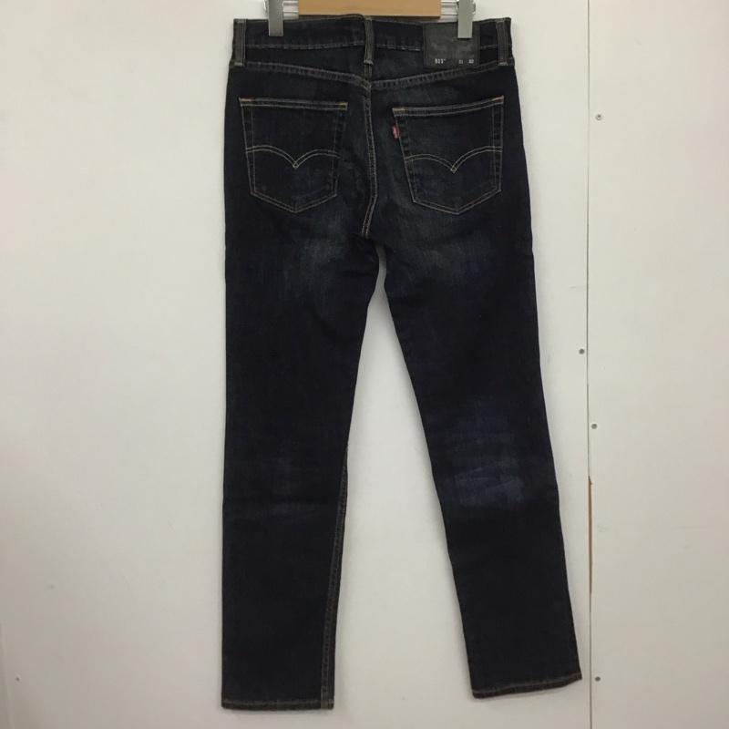 リーバイストラウスアンドコー Levi Strauss & co. パンツ デニム、ジーンズ デニムパンツ スリムパンツ カジュアルパンツ ストレッチパンツ 31インチ 無地 インディゴ / インディゴ /  メンズ USED 古着 中古 10148038