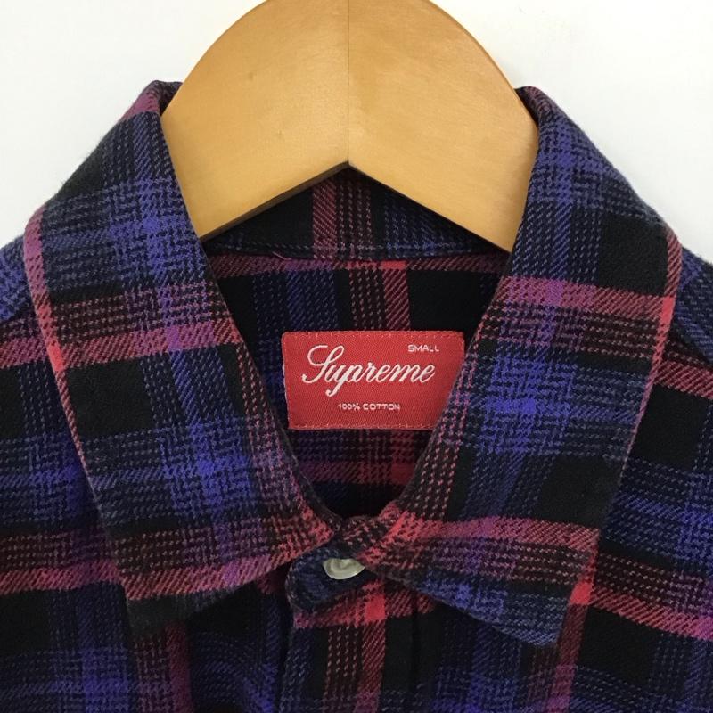 シュプリーム Supreme シャツ、ブラウス 長袖 長袖シャツ チェックシャツ カラーシャツ S チェック マルチカラー / マルチカラー /  メンズ USED 古着 中古 10140973