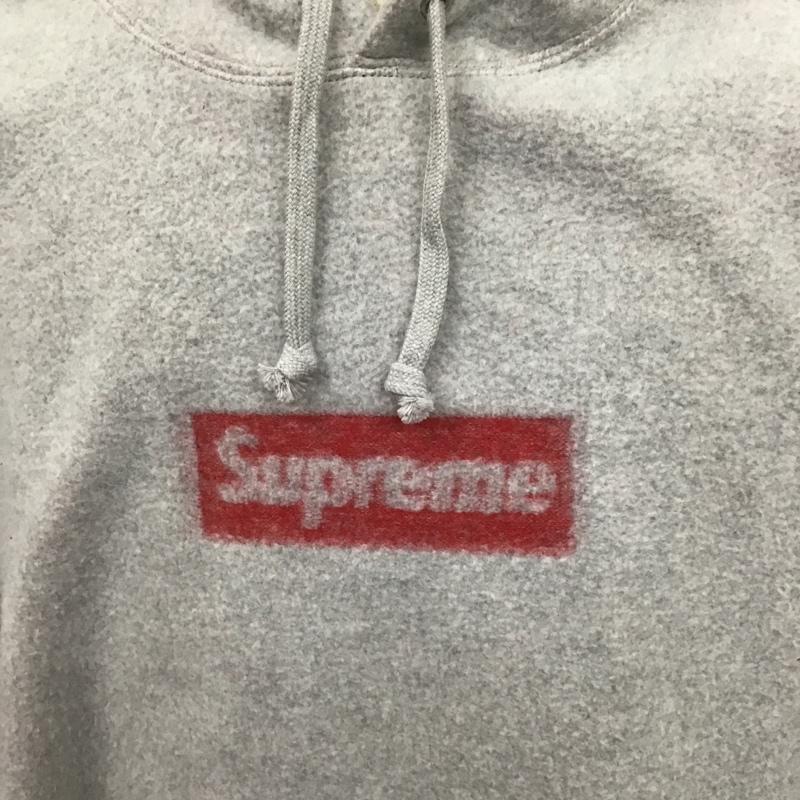 シュプリーム Supreme パーカー 長袖 Inside Out Box Logo Hooded Sweatshirt L ロゴ、文字 灰 / グレー /  メンズ USED 古着 中古 10105666