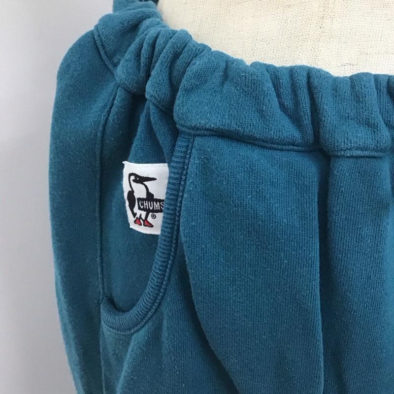 チャムス CHUMS スカート ロングスカート CH18-1006 スウェット M ワンポイント 緑 / グリーン /  レディース USED 古着 中古 10112369