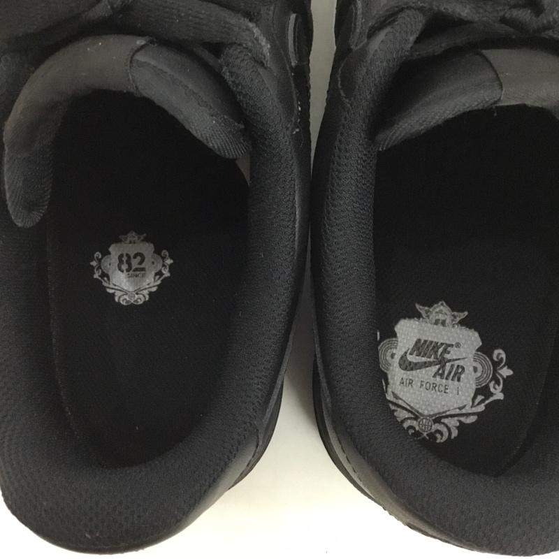 ナイキ NIKE スニーカー スニーカー CW2288-001 AIR FORCE 1 07 26cm 26.0cm ロゴ、文字 黒 / ブラック /  メンズ USED 古着 中古 10124872