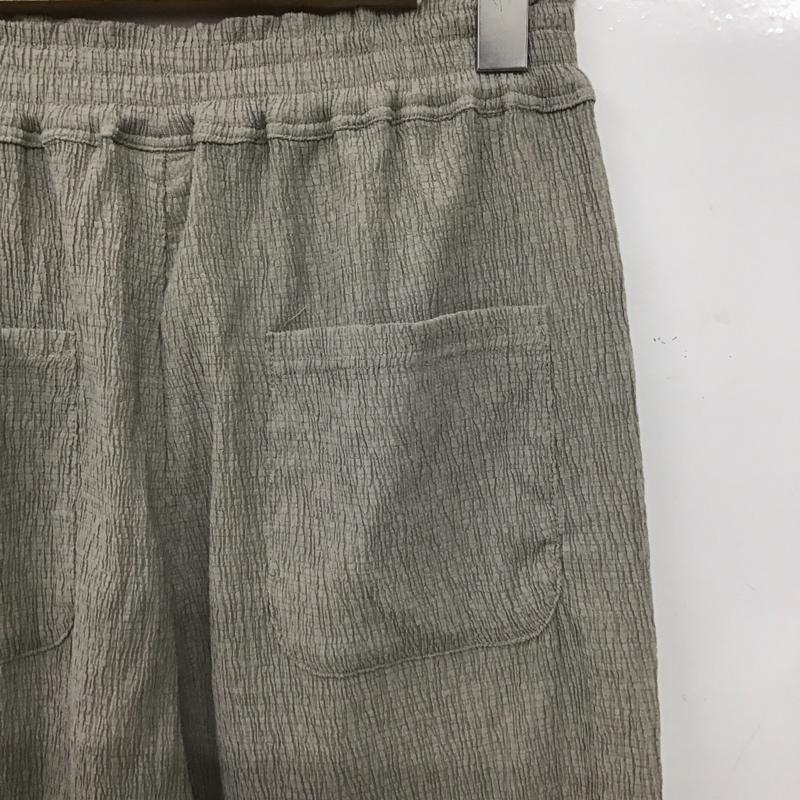 ニコアンド niko and... パンツ スラックス L 無地 灰 / グレー /  レディース USED 古着 中古 10147892