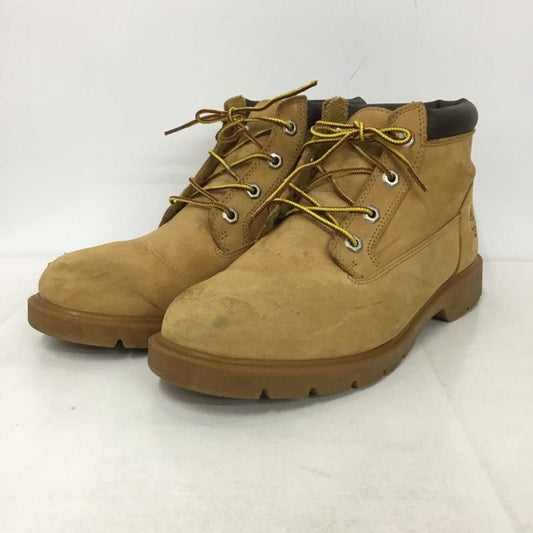 ティンバーランド Timberland ブーツ ショートブーツ 6040A BASIC CHUKKA ベーシックチャッカ UK8.5 27.0cm ワンポイント キャメル / キャメル /  メンズ USED 古着 中古 10142173