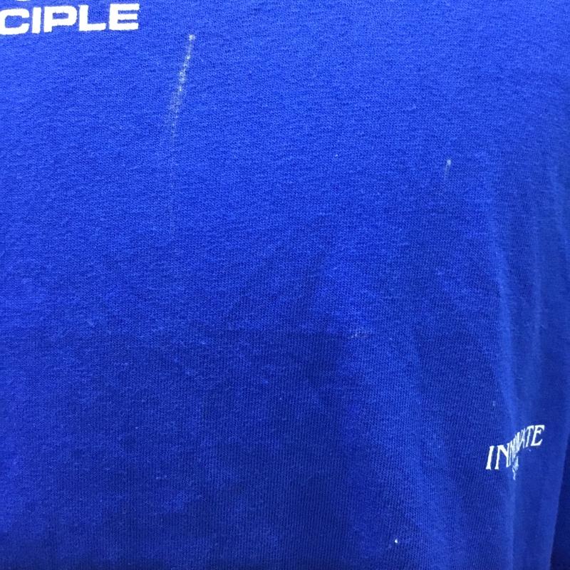 古着 USED Tシャツ 半袖 Cypher code クルーネック L ロゴ、文字 青 / ブルー /  メンズ USED 古着 中古 10117191