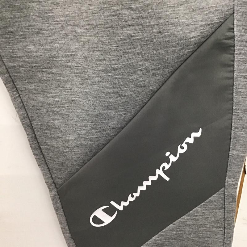 チャンピオン Champion パンツ ワークパンツ、ペインターパンツ c3-cs210 テックウィーブ3LSスウェットパンツ ワイドパンツ XL ロゴ、文字 灰 / グレー /  メンズ USED 古着 中古 10145549