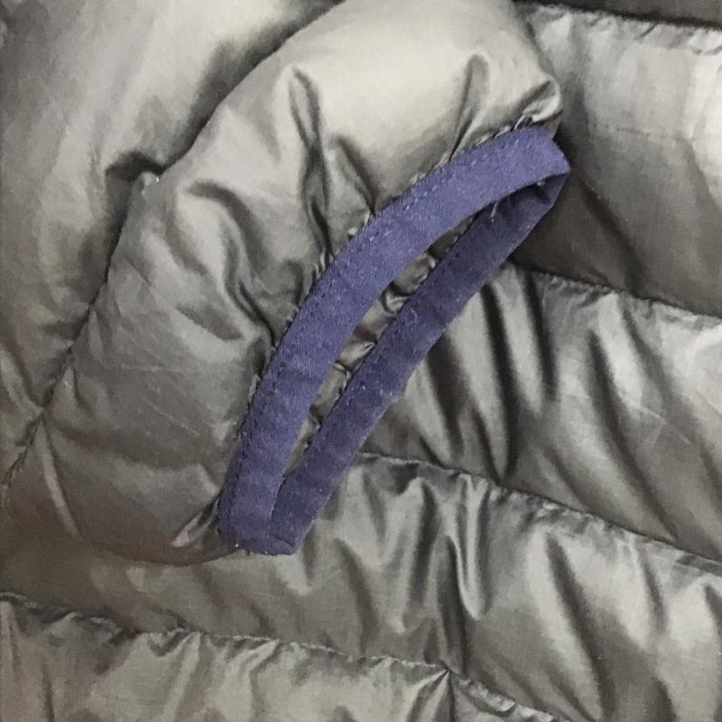 パタゴニア patagonia ジャケット、上着 ジャケット、ブレザー 27246fa16 DOWNSNAPTPULLOVER ダウンジャケット M ロゴ、文字 灰 / グレー /  メンズ USED 古着 中古 10144513